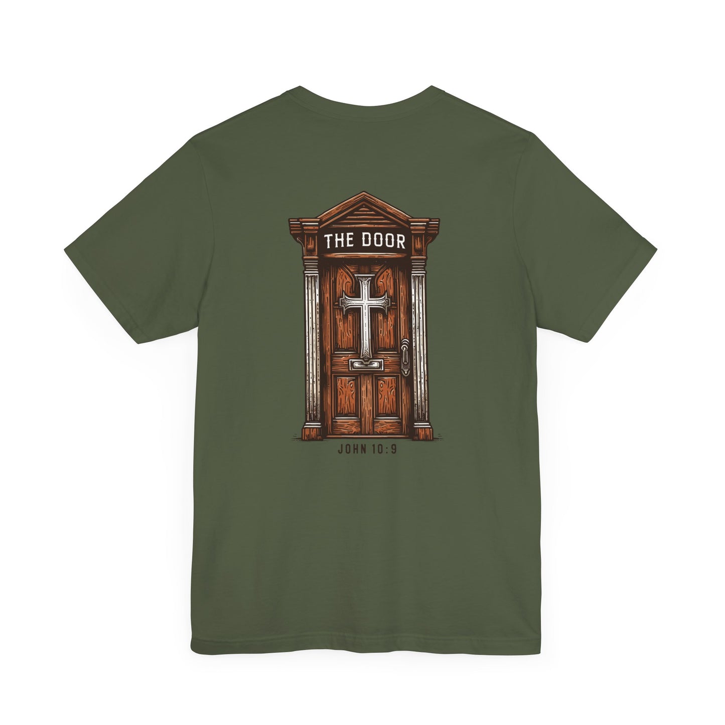 Through the Door- unisex jersey short sleeve