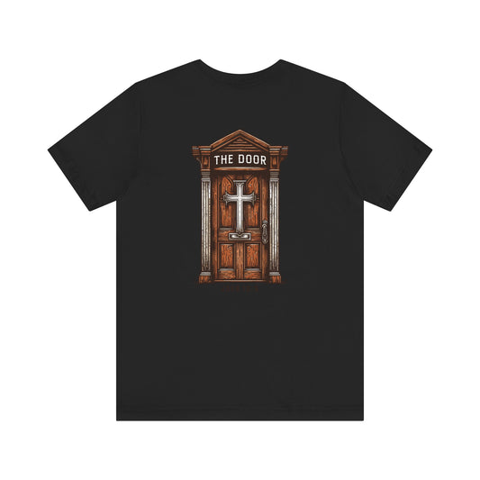 Through the Door- unisex jersey short sleeve