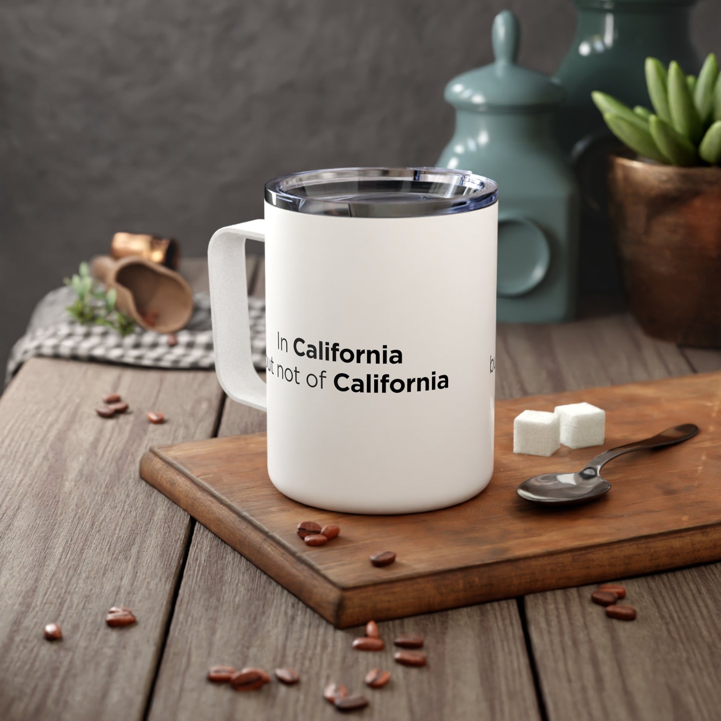Insulated Coffee Mug, 10oz